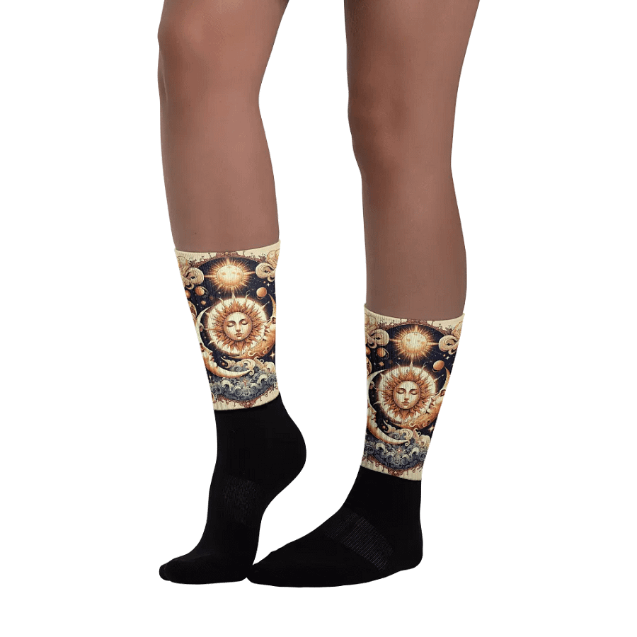 Black Foot Sublimated Socks product image (3)