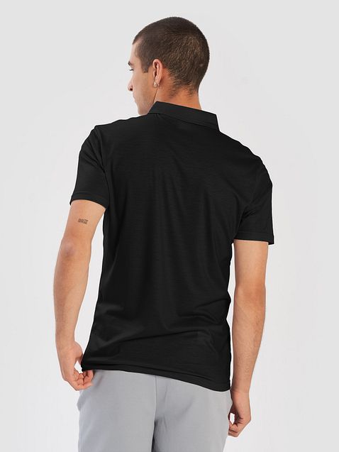Photo showing Men's All-Over Print Slim Fit Polo Shirt