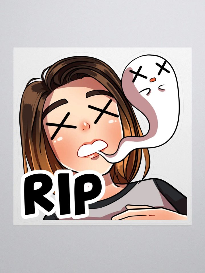 R.I.P. Sticker product image (1)