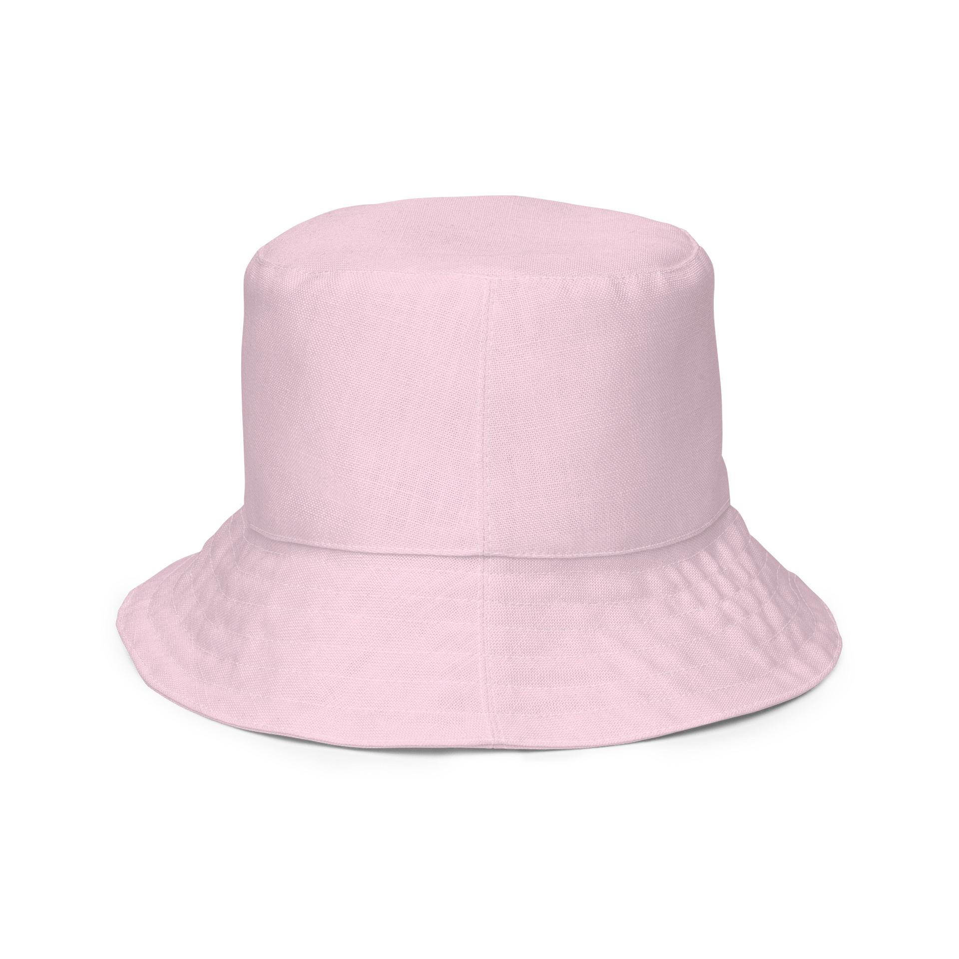 Baby Pink Solid Color Bucket Hat product image (4)