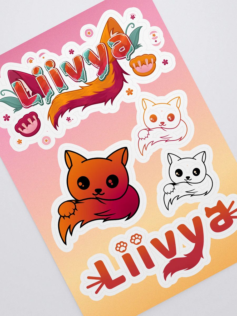 Sticker Set 1: Liivya Logo Stickers product image (1)