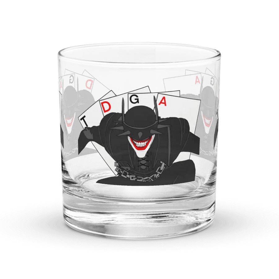 TDGA CARDS SHOT GLASS product image (1)