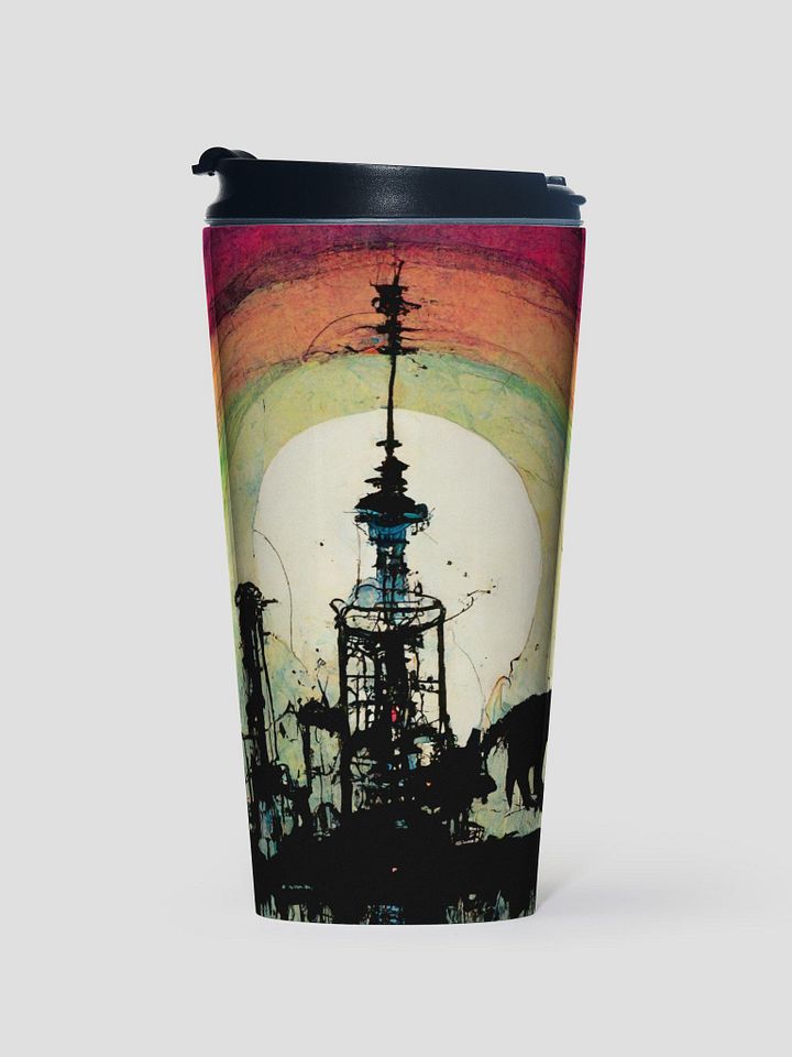 Moonlit Wildlife Adventure Travel Mug product image (1)