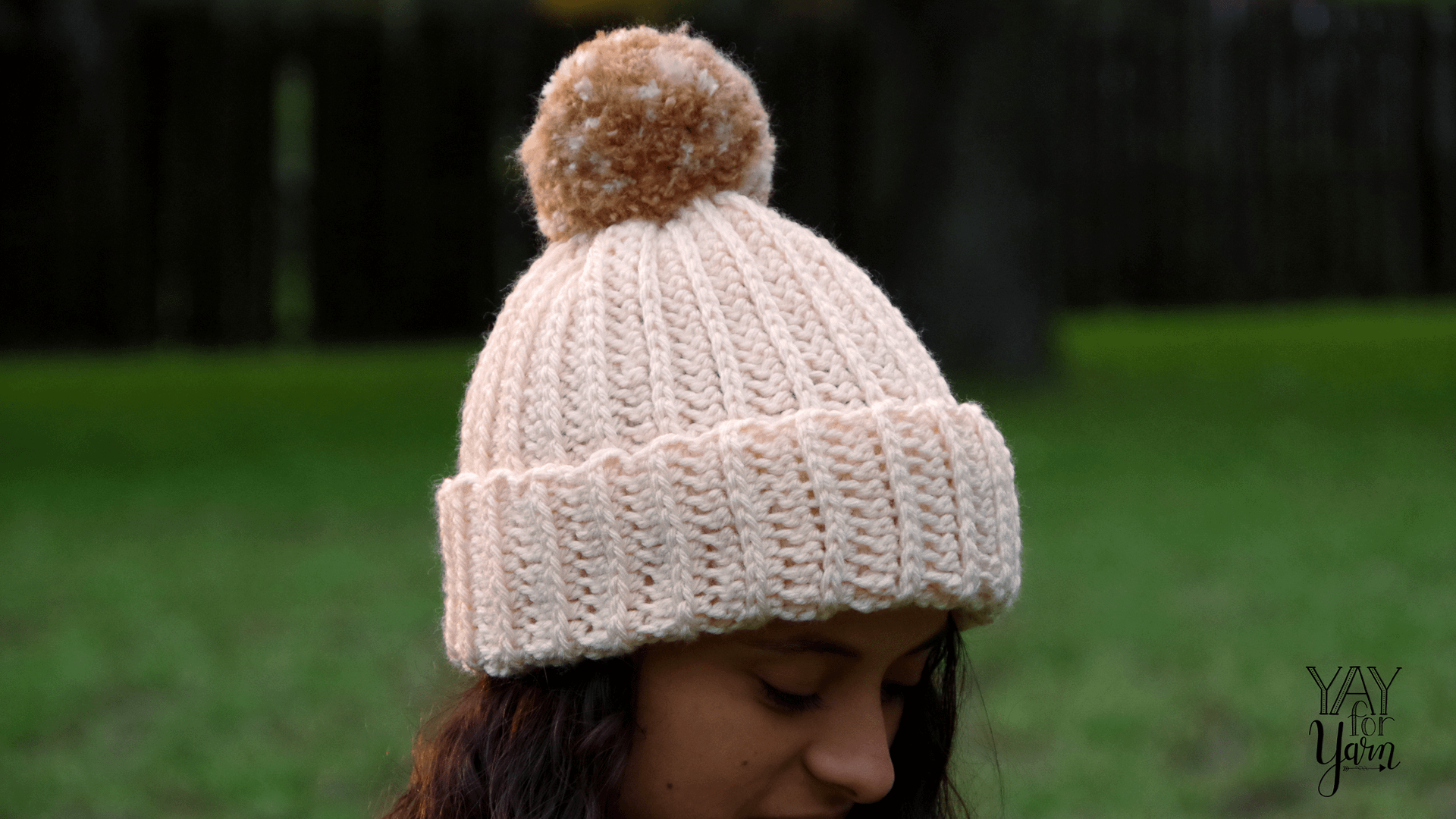 Knit-Look Crochet Hat - Easy PDF Crochet Pattern & Video Tutorial product image (2)