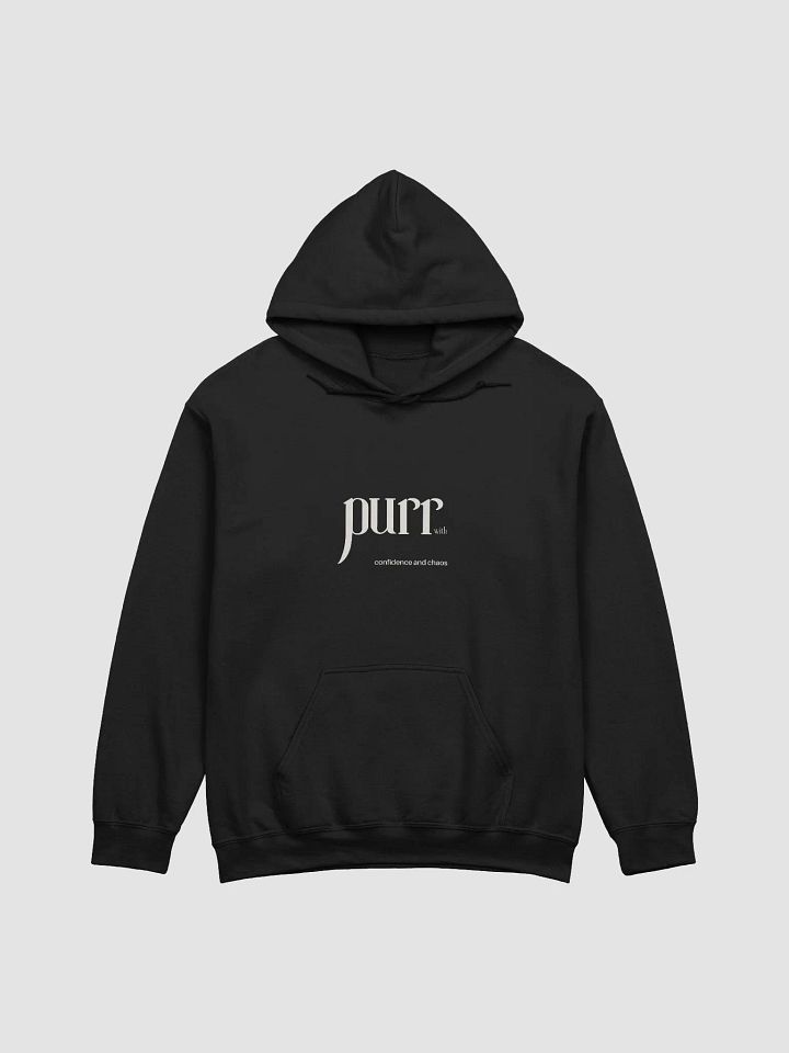 Purr with Confidence and Chaos Hoodie product image (1)