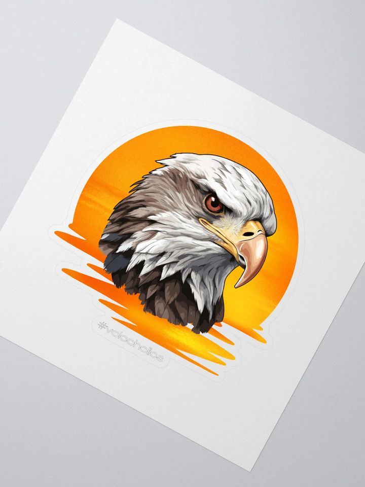Sunset Eagle Kiss Cut Stickers product image (2)