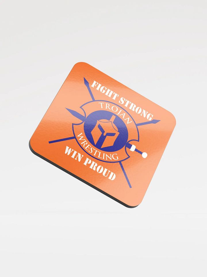 Glossed Cork Coaster product image (1)
