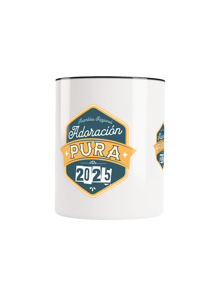 2025 "Adoración Pura" Regional Convention Two-Tone Glossy Mug product image (1)