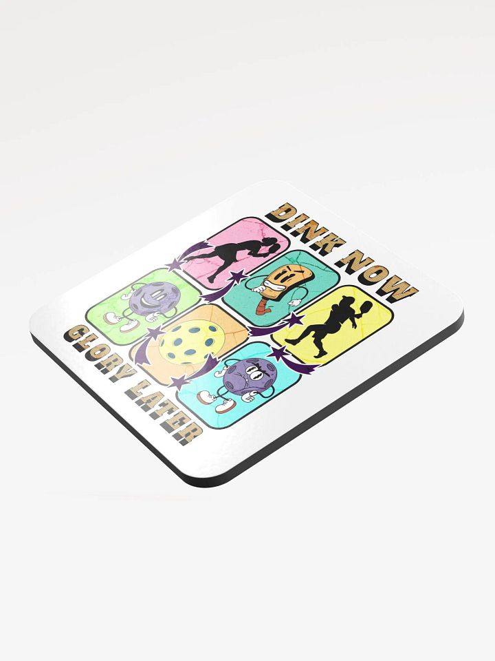 Dink Now Glory Later Pickleball Playful Party Coasters product image (1)
