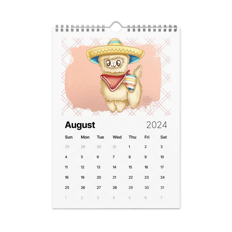 The Sonnet Silence 2024 Calendar product image (3)
