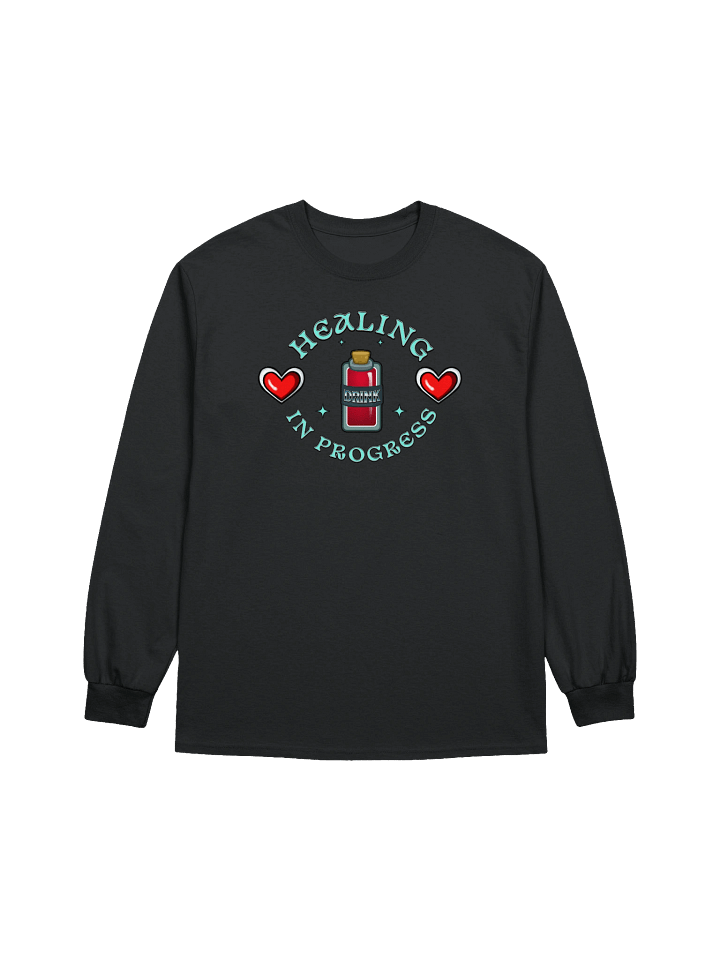 Healing In Progress Gildan Ultra Cotton Long Sleeve T-Shirt product image (6)