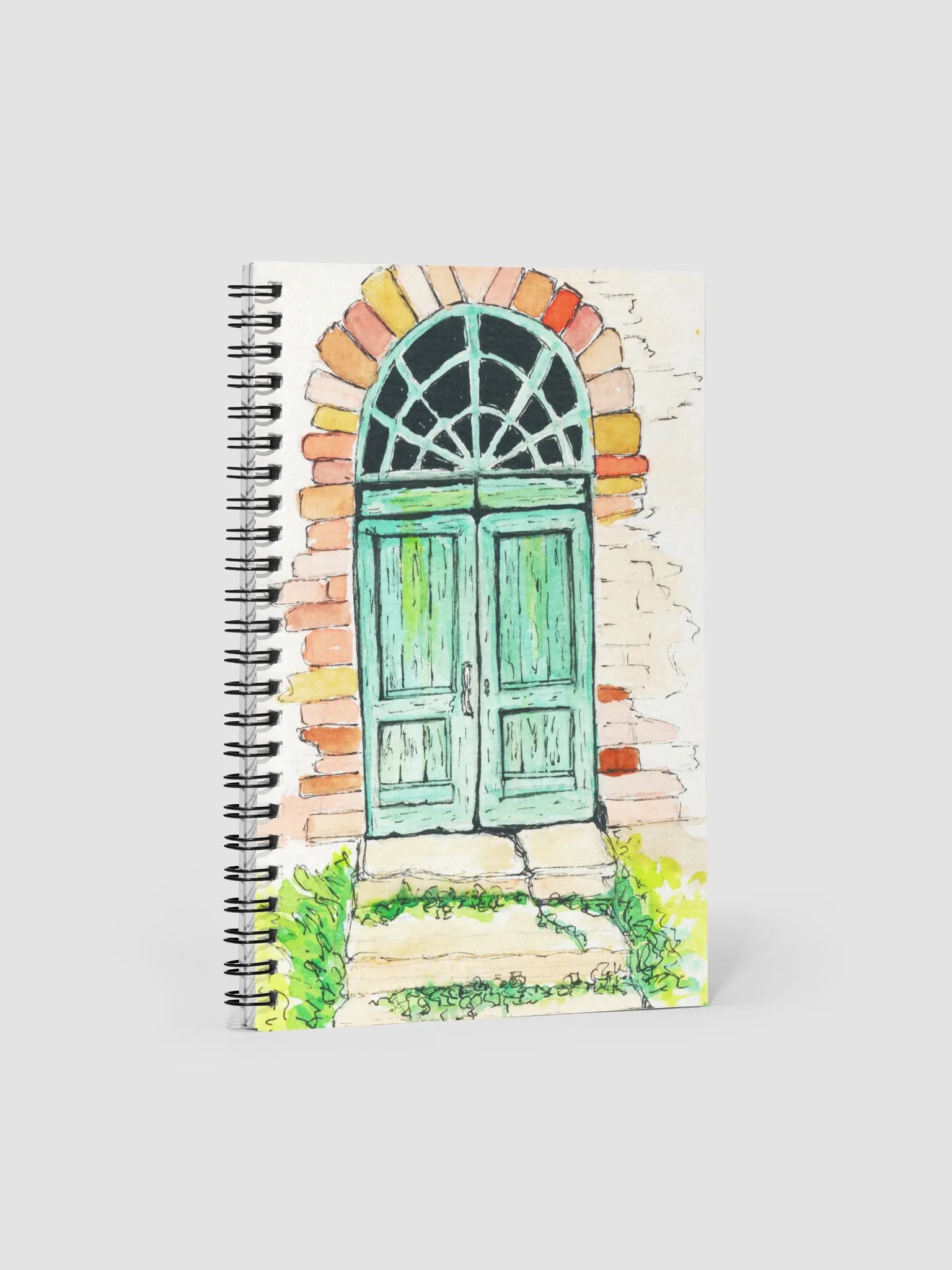 Double Door Arch Blank Journal product image (4)