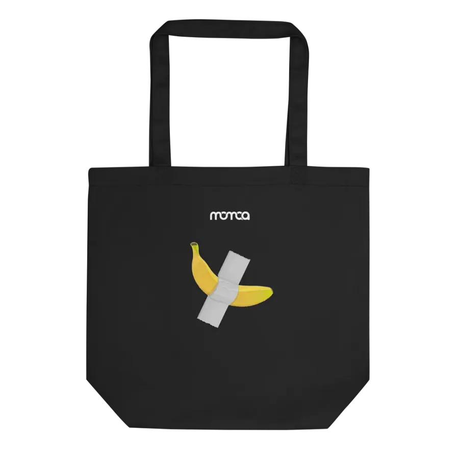 Banana Wall Art Tote Bag - Iconic Duct Tape Banana Artwork Design product image (1)