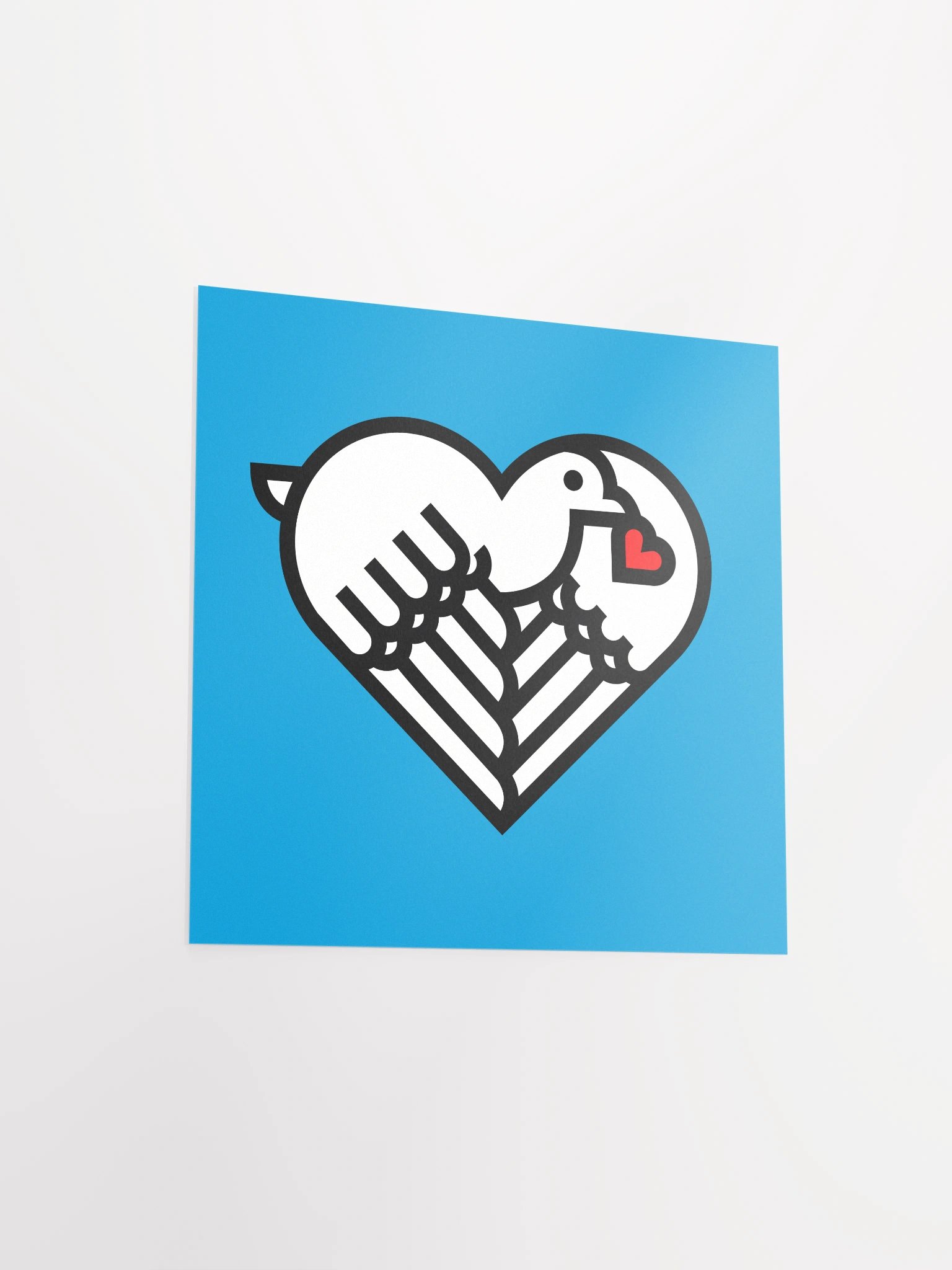 Peace and love art print product image (12)