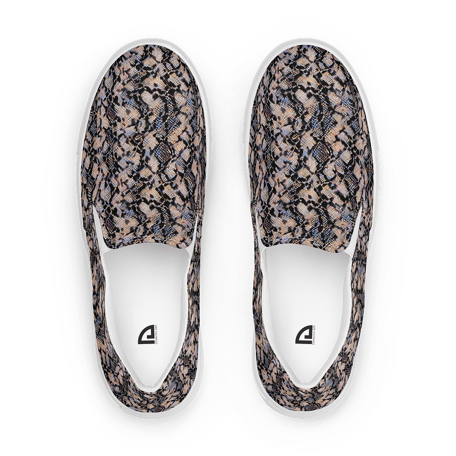 Best Snake Skin Canvas Shoes product image (1)