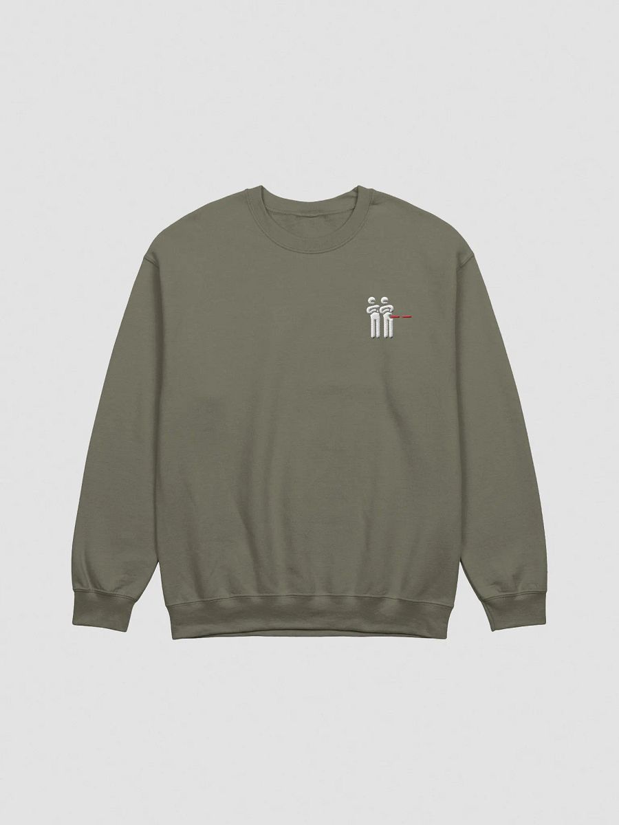 "Unimpressed" Embroidered Crewneck - White Logo product image (3)