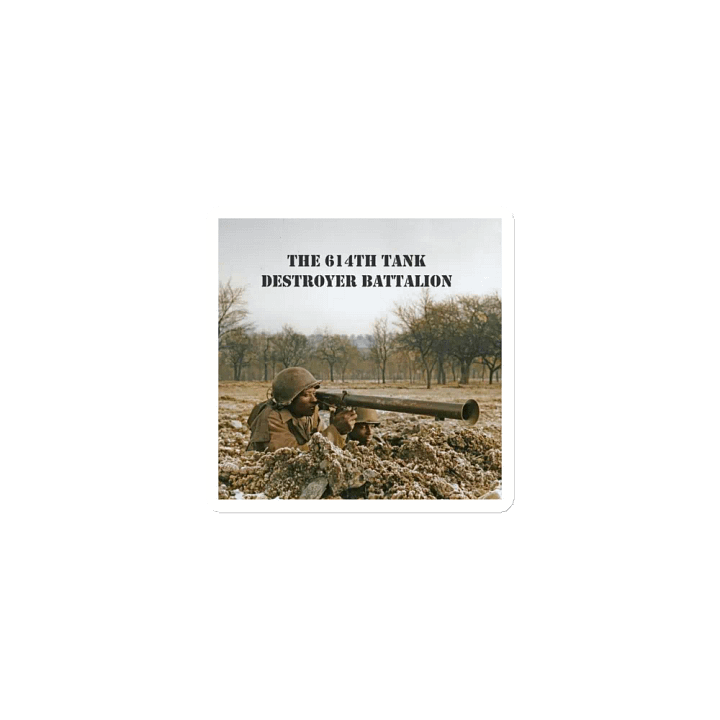 614th Tank Destroyer Battalion Die-Cut Magnet product image (1)