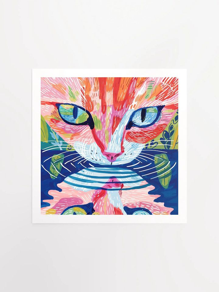 Cat Reflection Print product image (4)