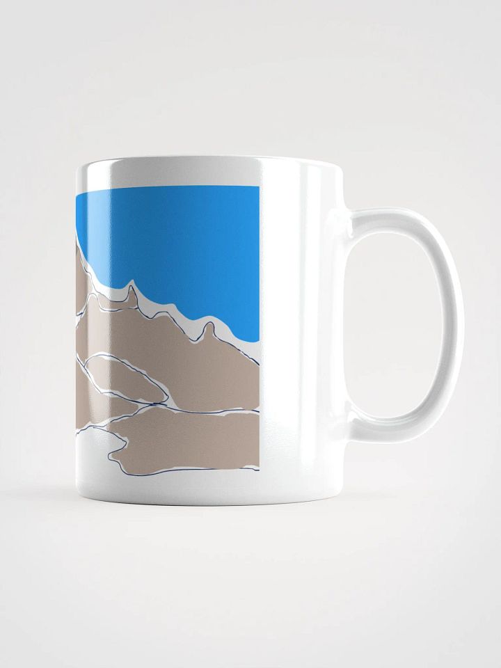 Gilbert Peak mug (colored sketch) product image (1)