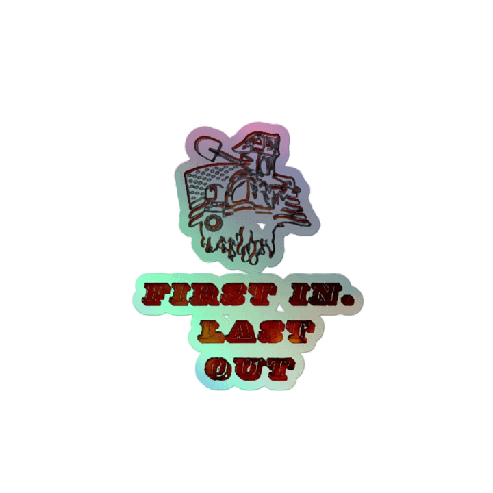 First Responder Holographic Sticker Set product image (2)