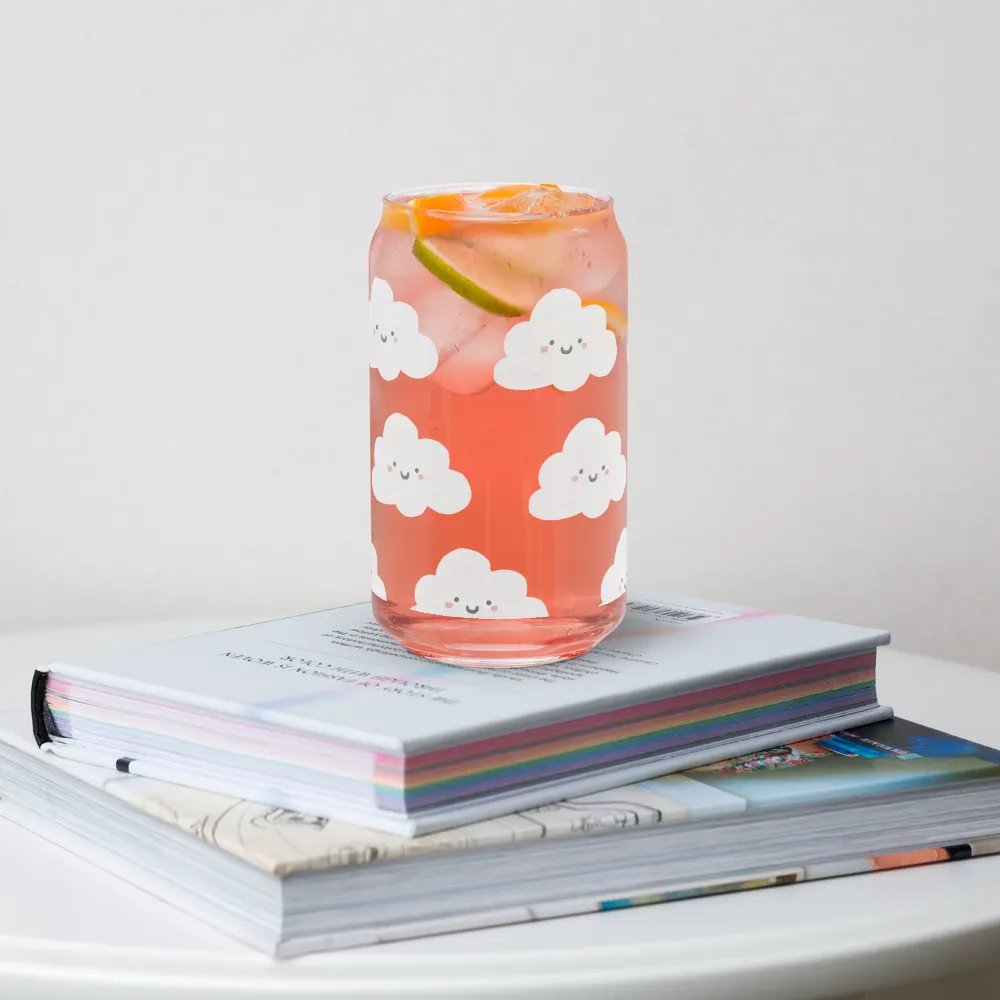 In the Clouds Glass Cup product image (4)
