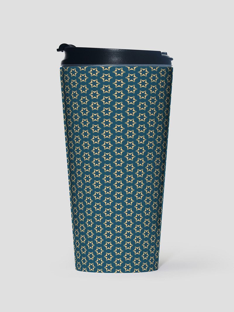 Seashell and Starfish Travel Mug