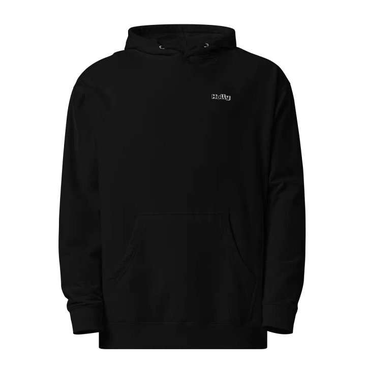 Midweight Hoodie - Co Founder Shaumarai - Embroidered - Holly - White HApex Gear White Logo product image (2)