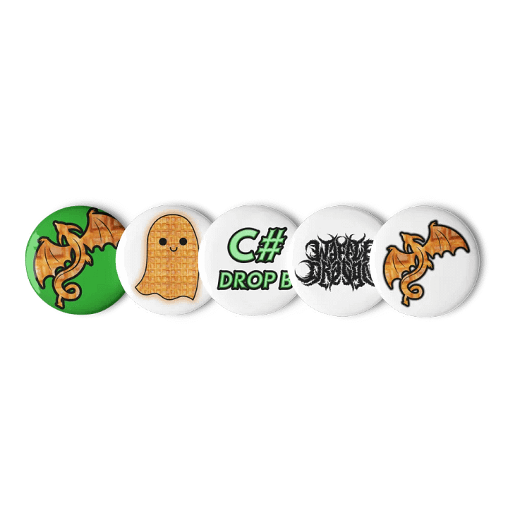 Waffle Button Set product image (1)