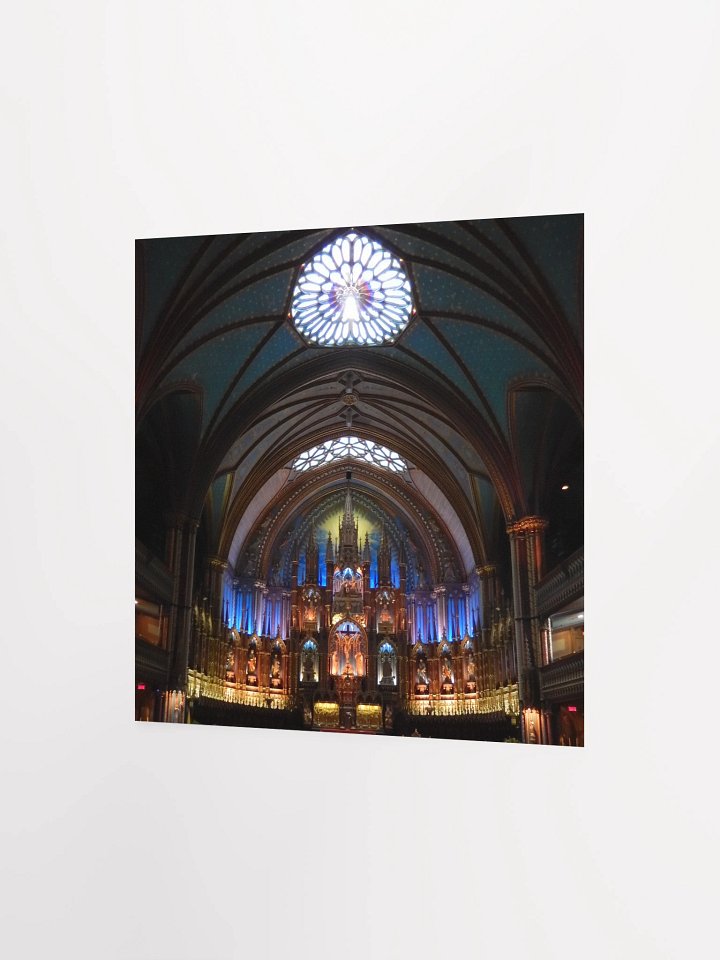 Montreal - Notre Dame Basilica interior - print/poster product image (3)