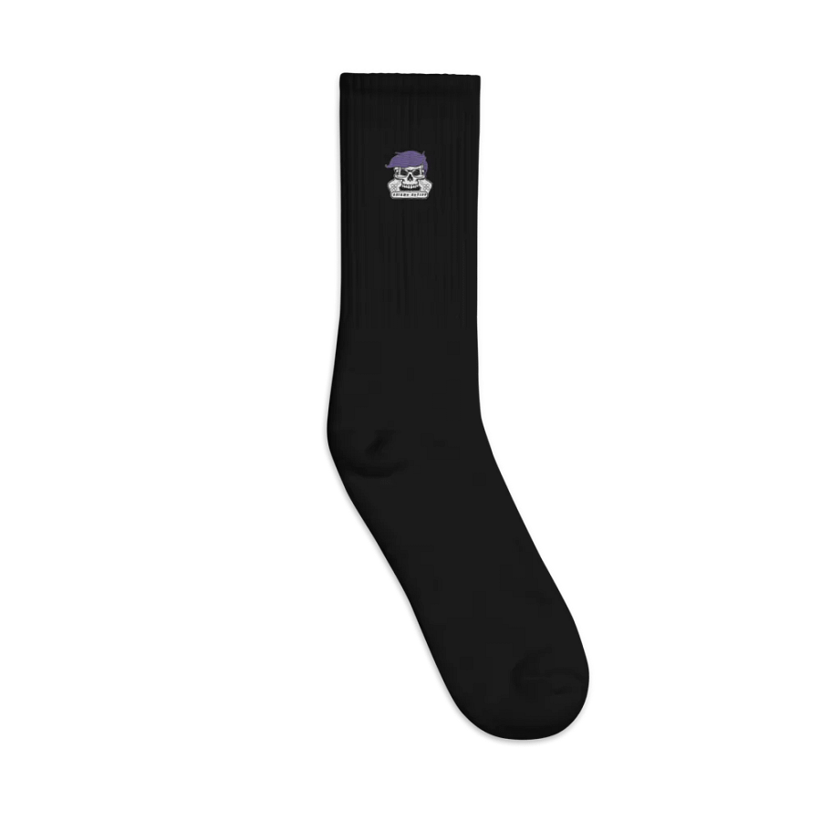 Enigma Nation SOCCO Embroidered Crew Socks product image (3)