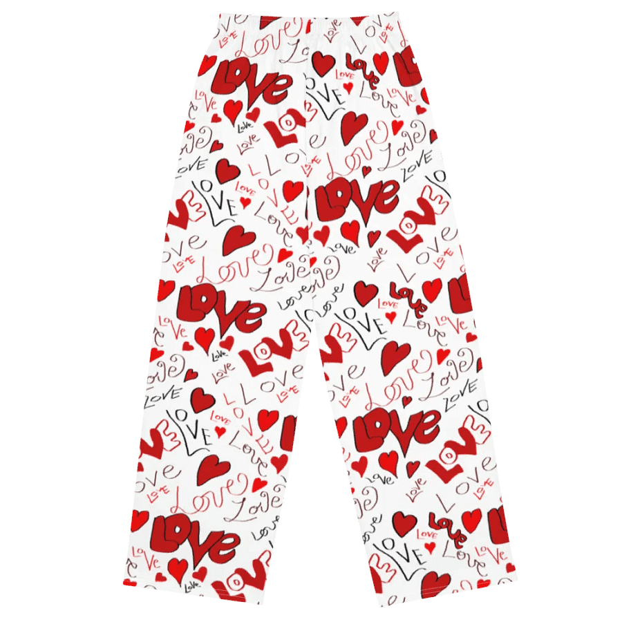 Love and Hearts Wideleg Pants product image (1)