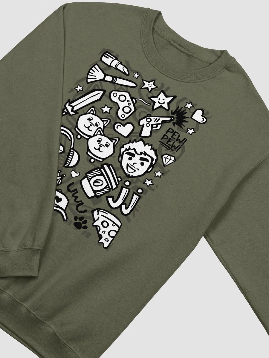 J-Doodle Sweatshirt (Olive) product image (1)