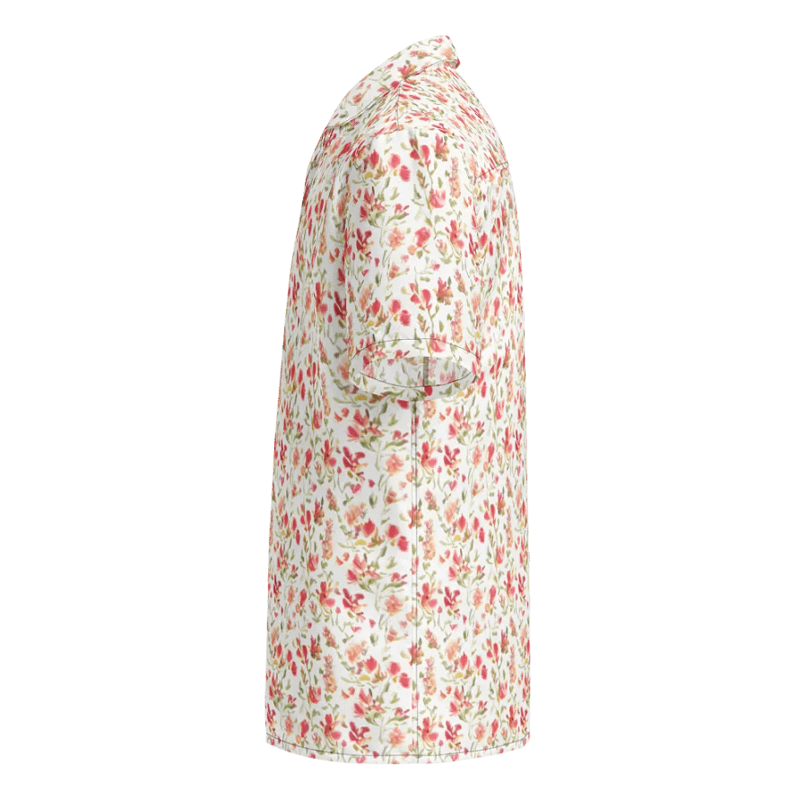 Floral Pattern Snapdragon Flowers Hawaiian Shirt product image (3)