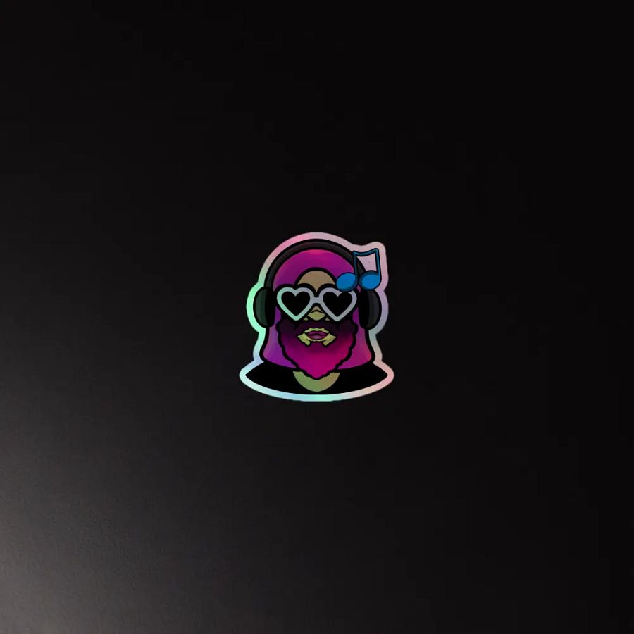 Tonya Jam Holographic Sticker product image (4)