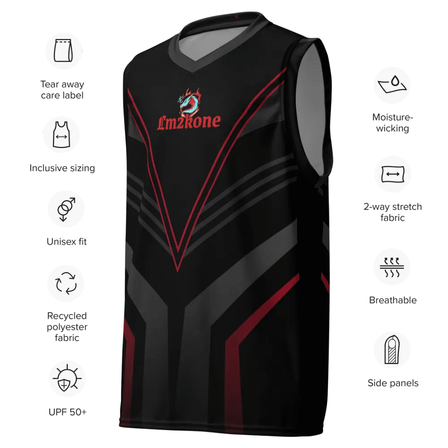 Lm2kone Official - Unisex Basketball Jersey UPF50+ protection product image (2)