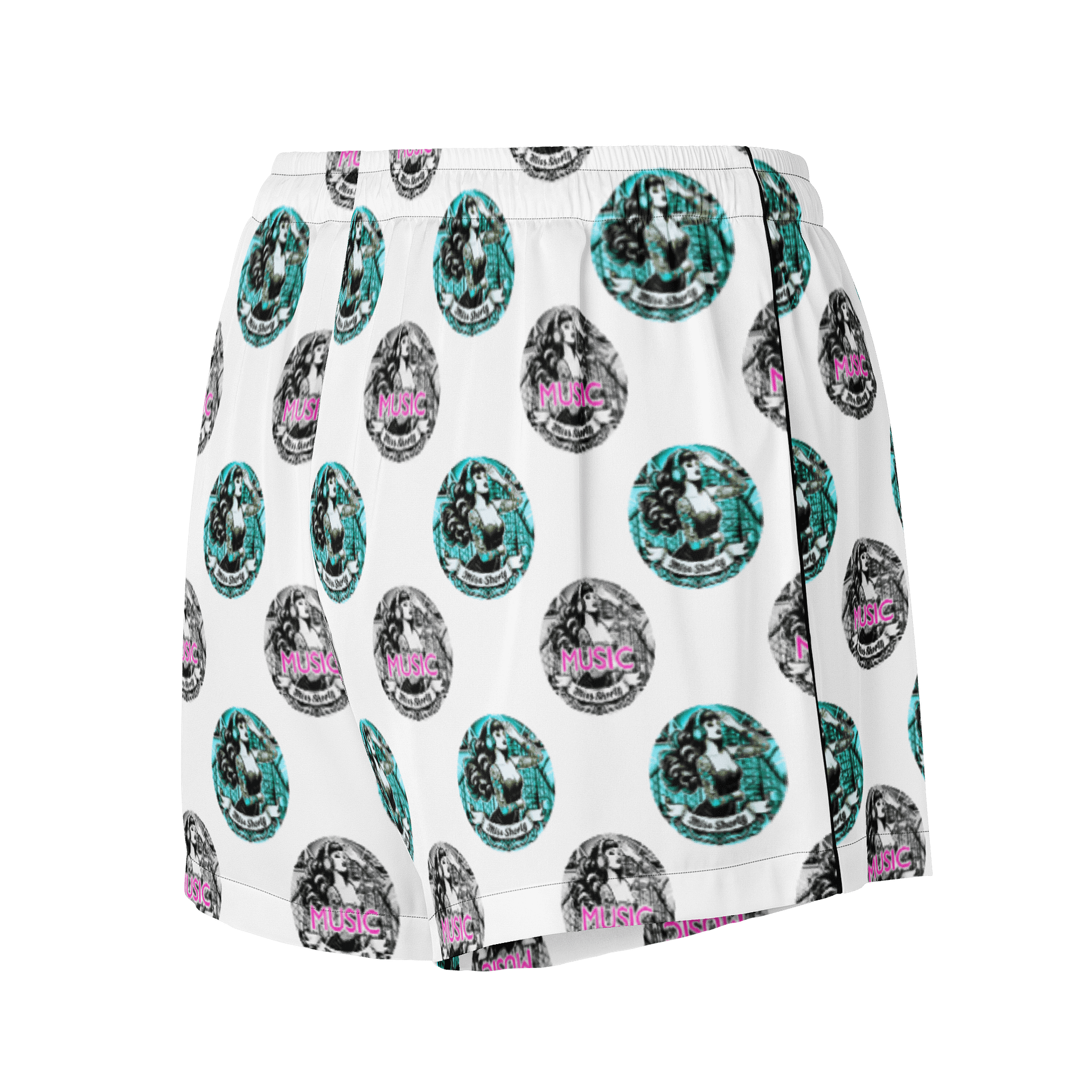 Polka Dot Logo Pajama Shorts product image (2)