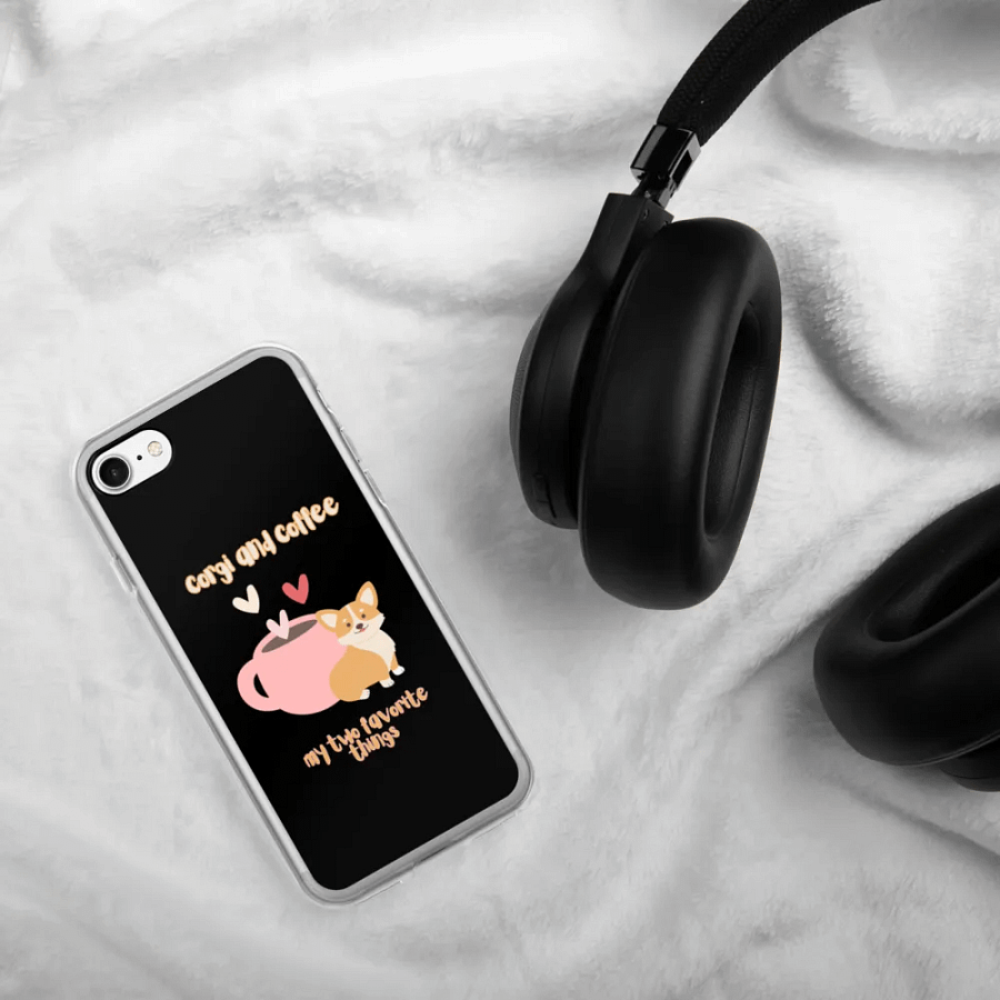 Corgi & Coffee Love iPhone Case product image (4)