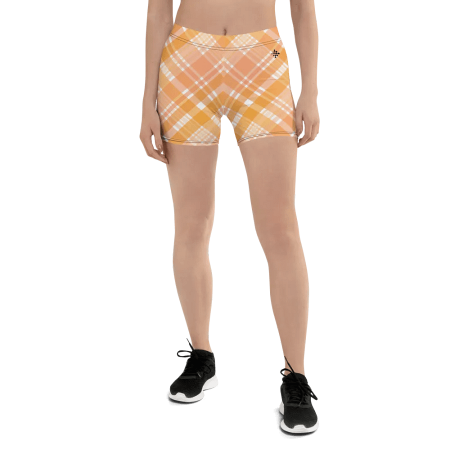 Sunset Plaid Delight Shorts product image (1)