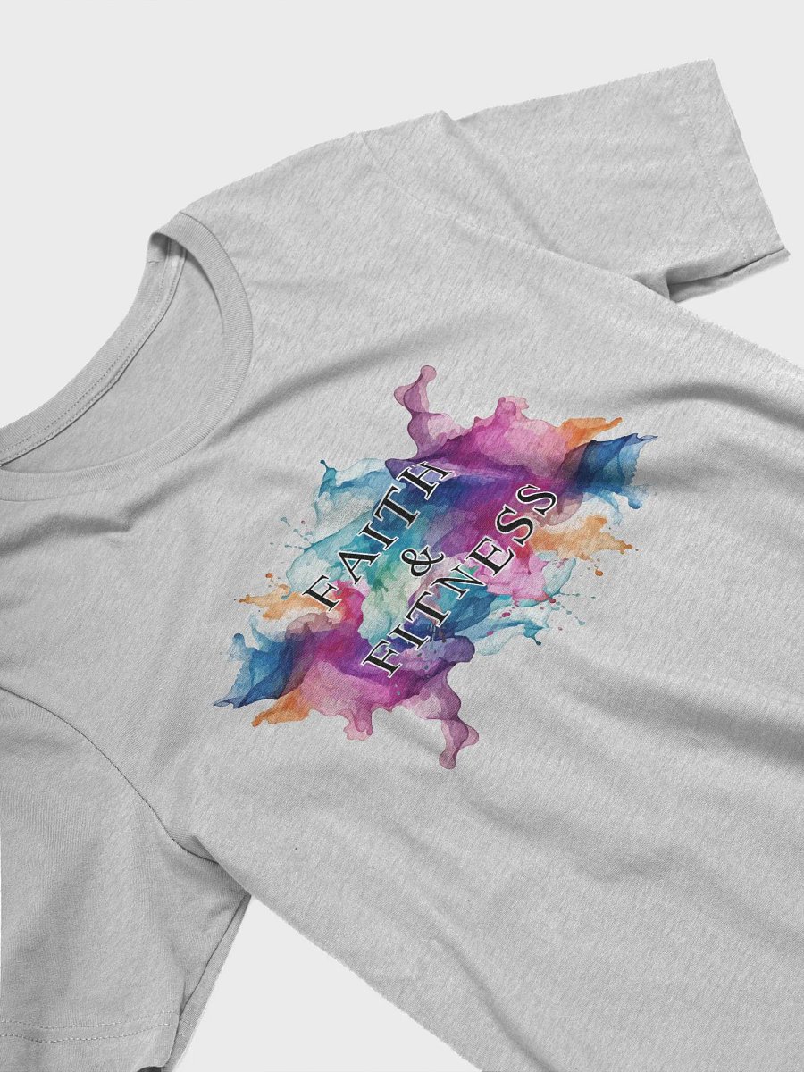 Faith & Fitness Christian Workout -Motivational T-Shirt product image (18)