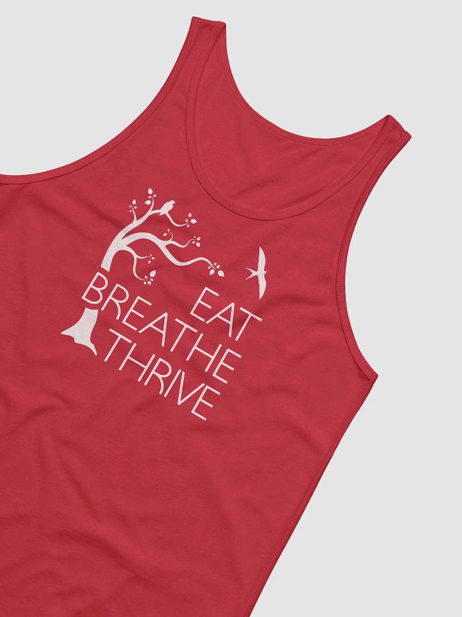 Eat Breathe Thrive | red tank product image (2)
