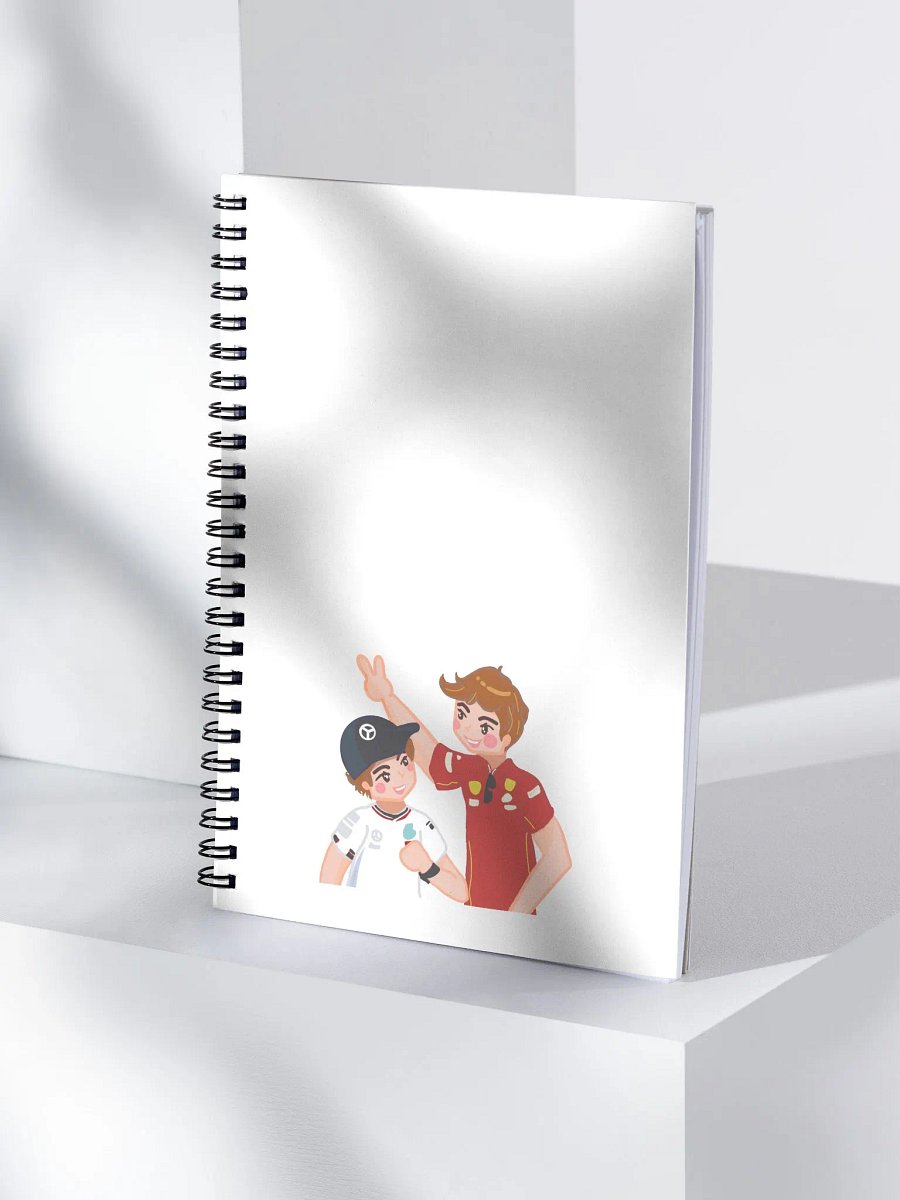 Ollie and Kimi Spiral Notepad product image (4)