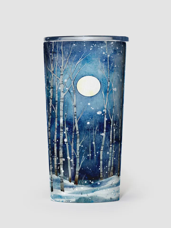 Moonlit Birch Forest Tumbler product image (1)
