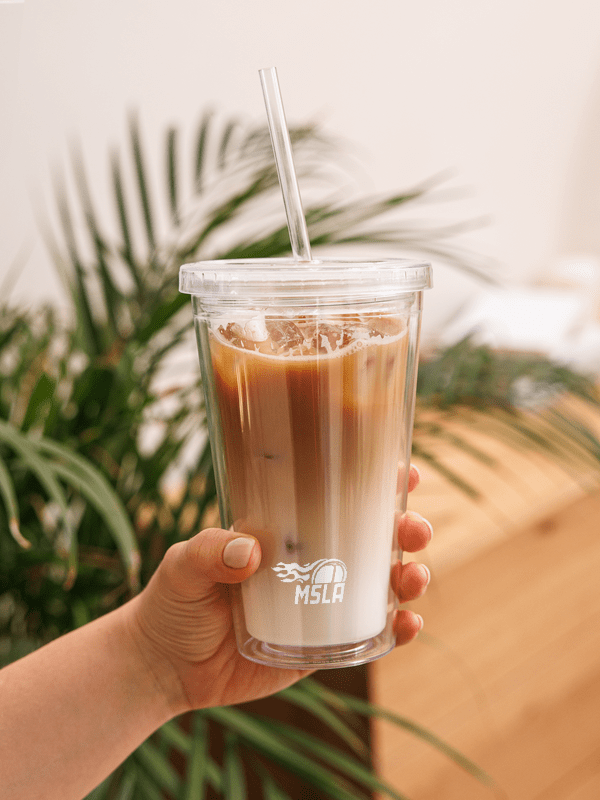 The Sugar Skull - Double Wall Clear Plastic Tumbler product image (2)