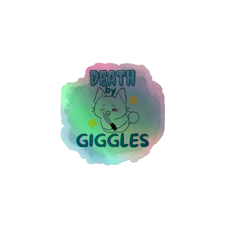 Death by Giggles Holo Sticker Pack product image (1)
