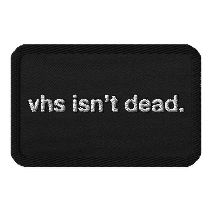 VHS Embroidered Patch product image (1)