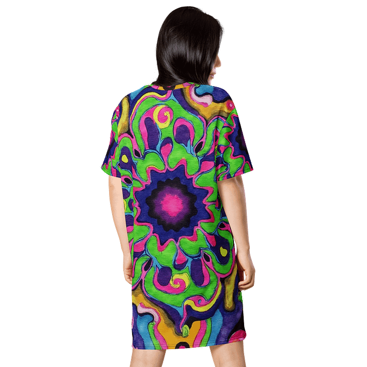 Barry Grady Psychedelic All-Over Dress product image (2)
