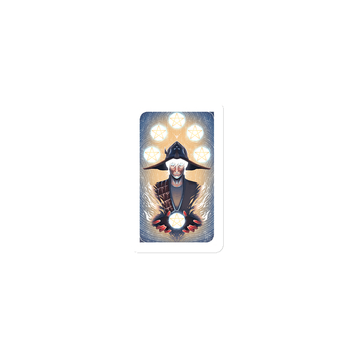 Six of Pentacles - Magnet product image (1)