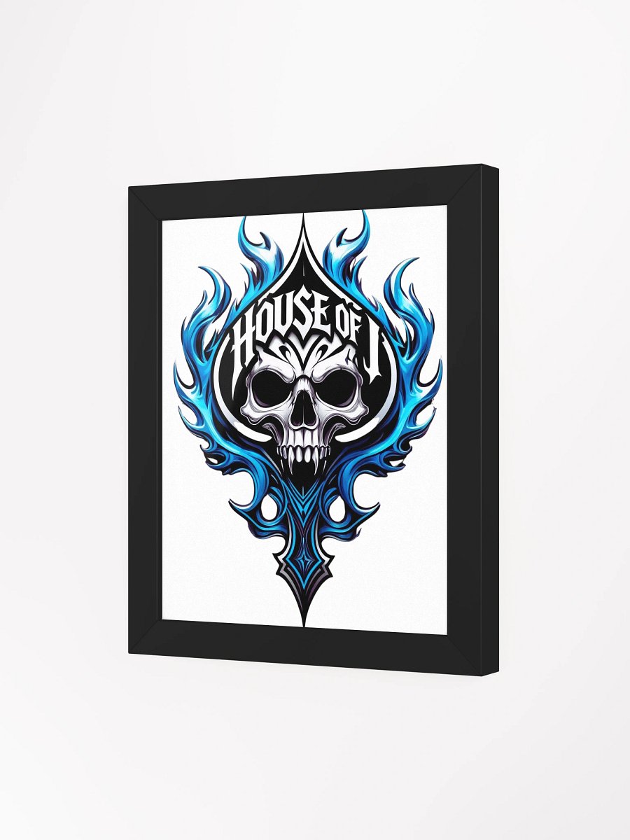 House of J Logo Framed Matte Poster (Light) product image (57)