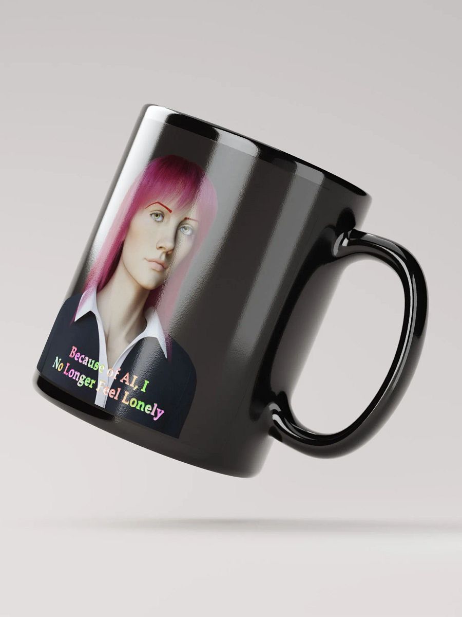 No Longer Lonely (black mug) product image (3)