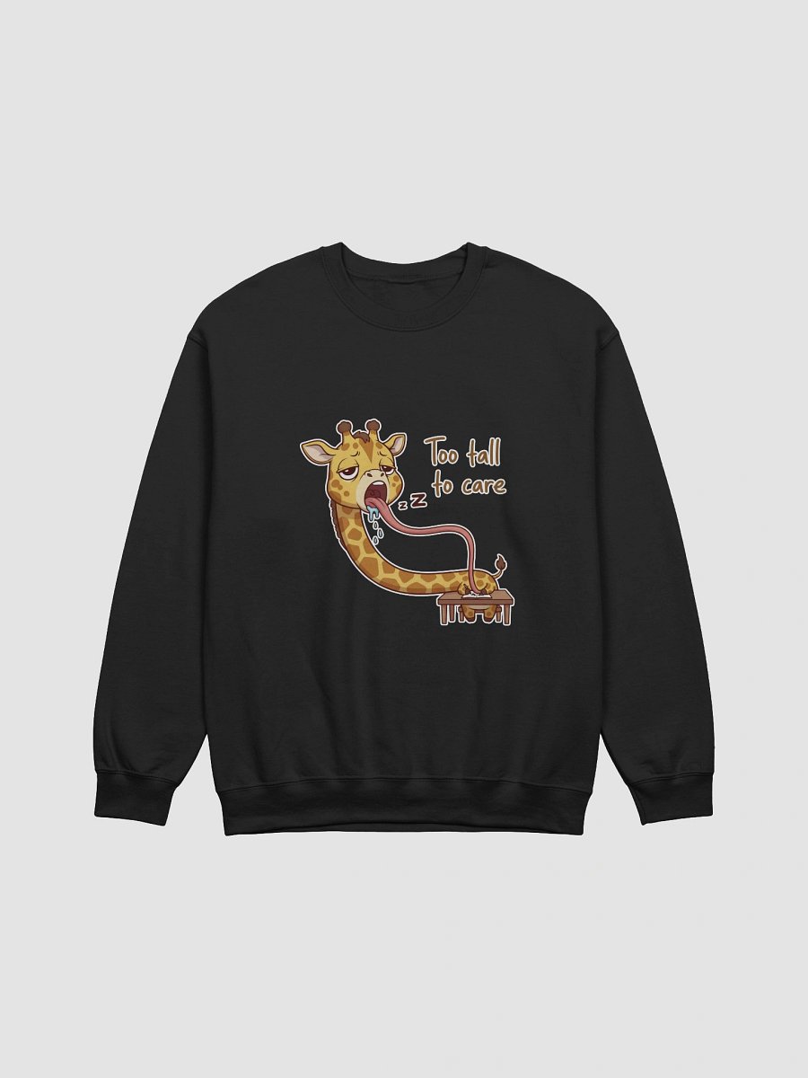 Lazy Giraffe Doing Doodles Crewneck Sweatshirt product image (1)